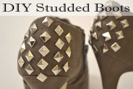 \"DIY-Studded-Boots-Heels1\"